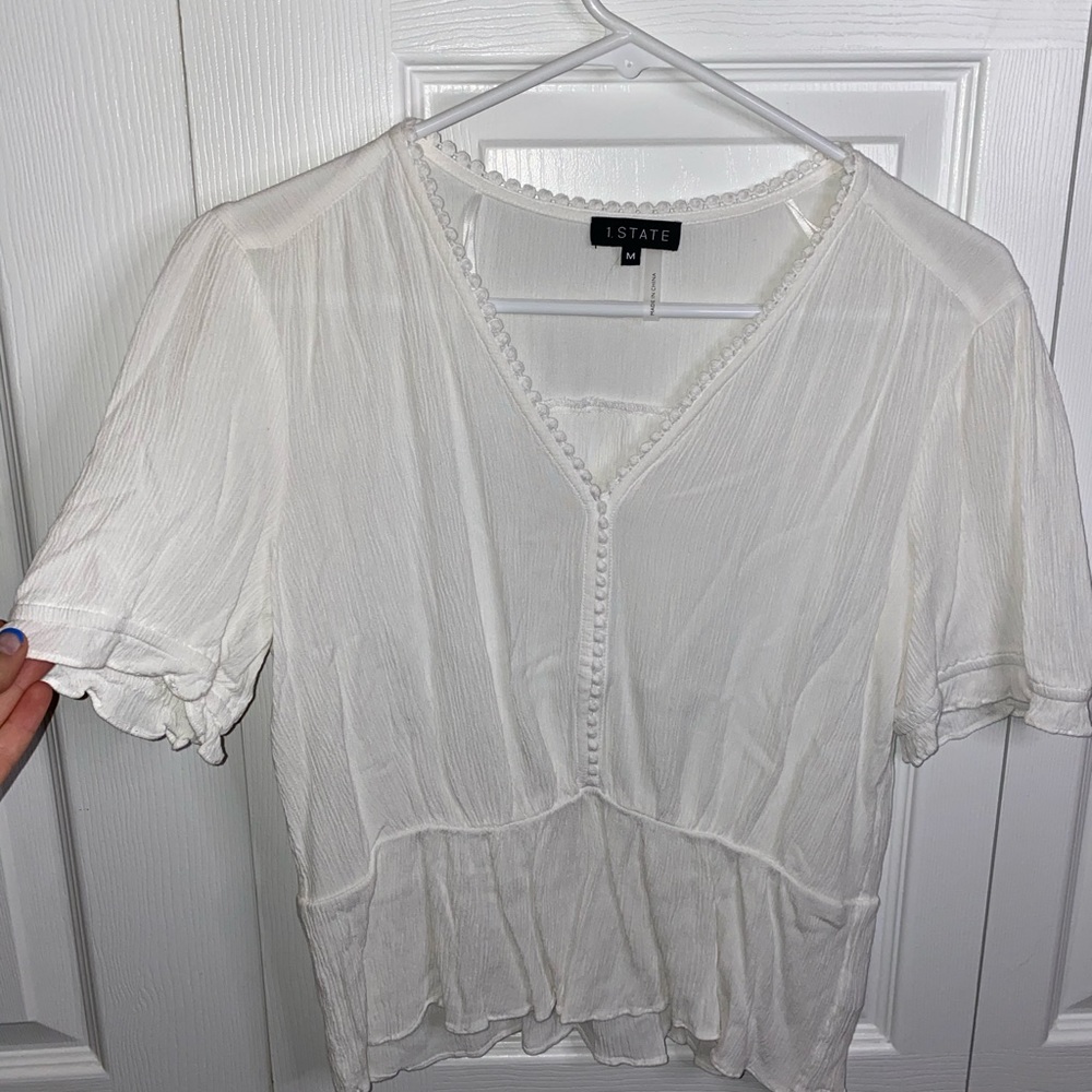 V-neck top